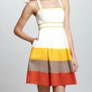 Jessica Simpson Colorblock Sun Dress 8